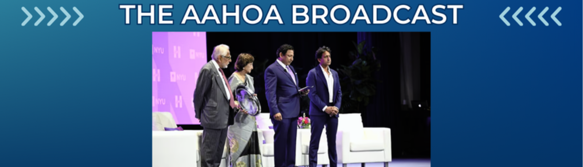 The Shah Family Honored With the Stephen W. Brener Silver Plate Award