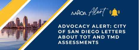 City of San Diego: Letters About Potential TOT and TMD Assessments Arising from Expedia Transactions