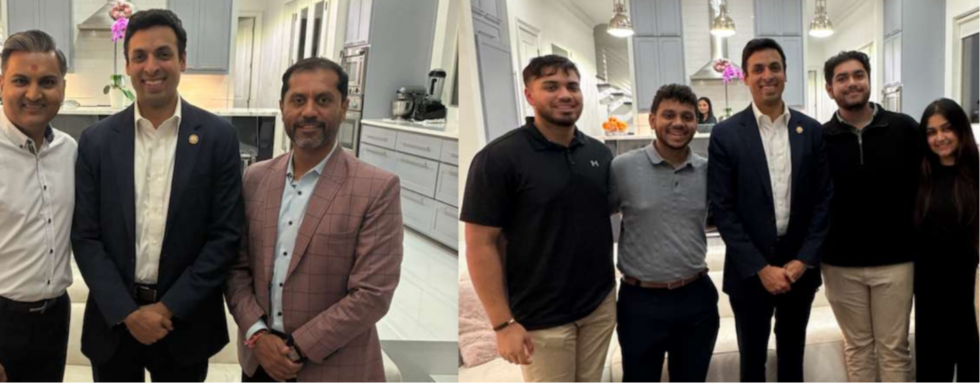 Grassroots Leadership on Display: AAHOA Member Hosts Rep. Suhas Subramanyam