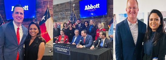 AAHOA North Texas Ambassador Darshna Patel Engages Local Leaders on Development, Tax Policy & Texas’ Future