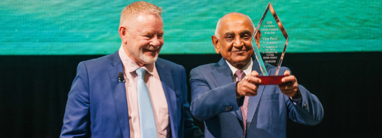 Vijay Patel Named Tourism Champion of the Year